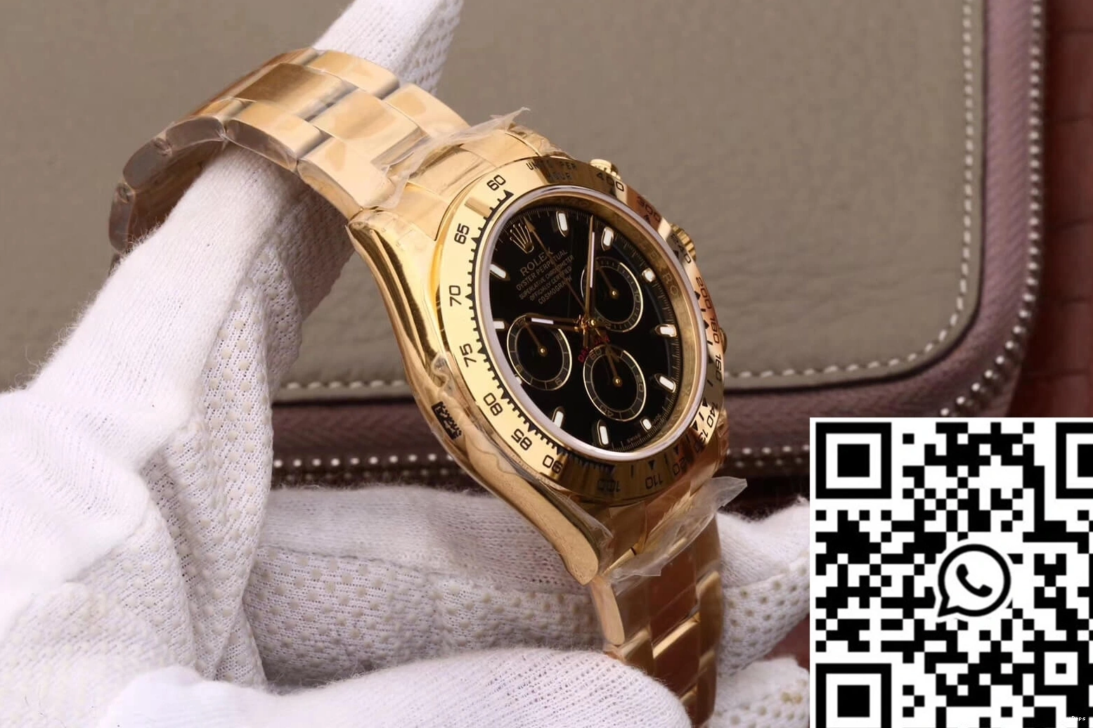 JH Yellow Dial M116508-0004 Rolex Black Factory Daytona Gold Cosmograph 0409